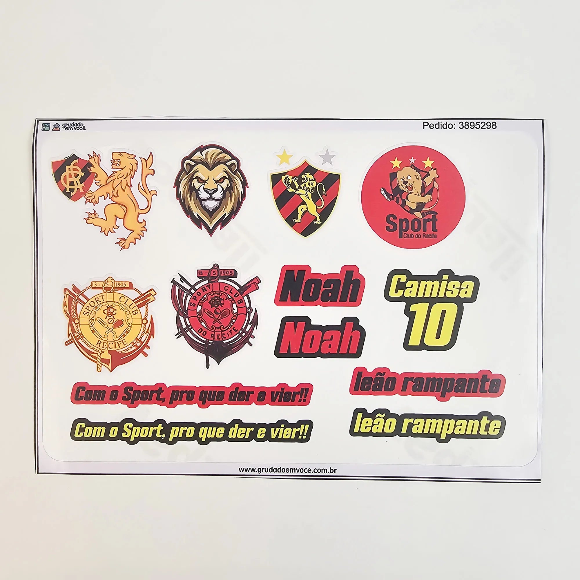 Combo Meu Craque Sport Personalizado