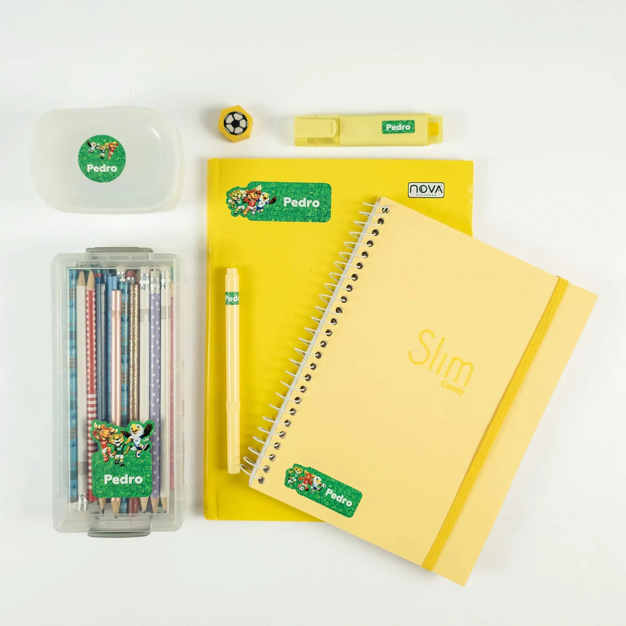 Etiquetas Kit Super Fofo - Copa do Mundo 2026