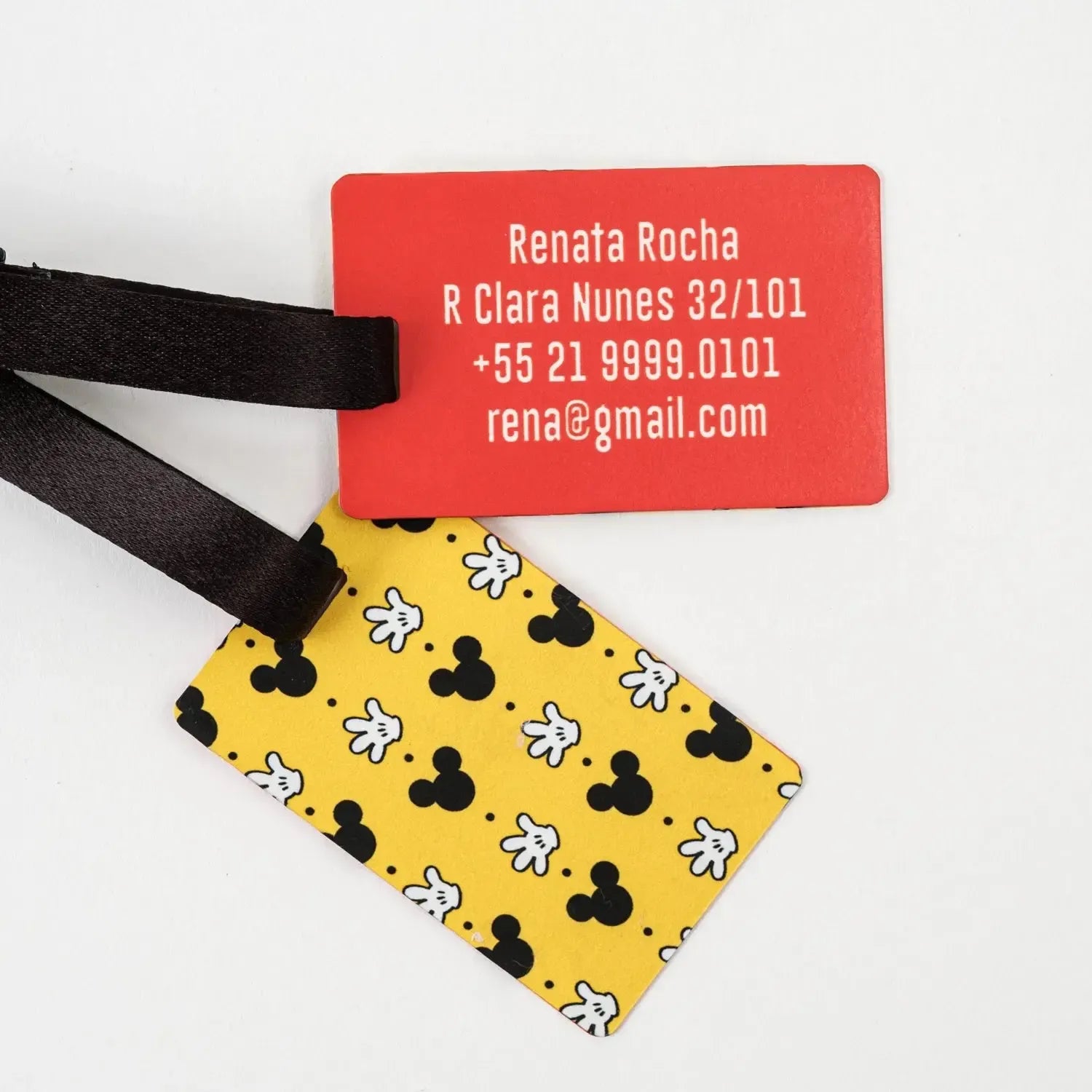 Tag Bagagem-Grudado em Você-Personalizados