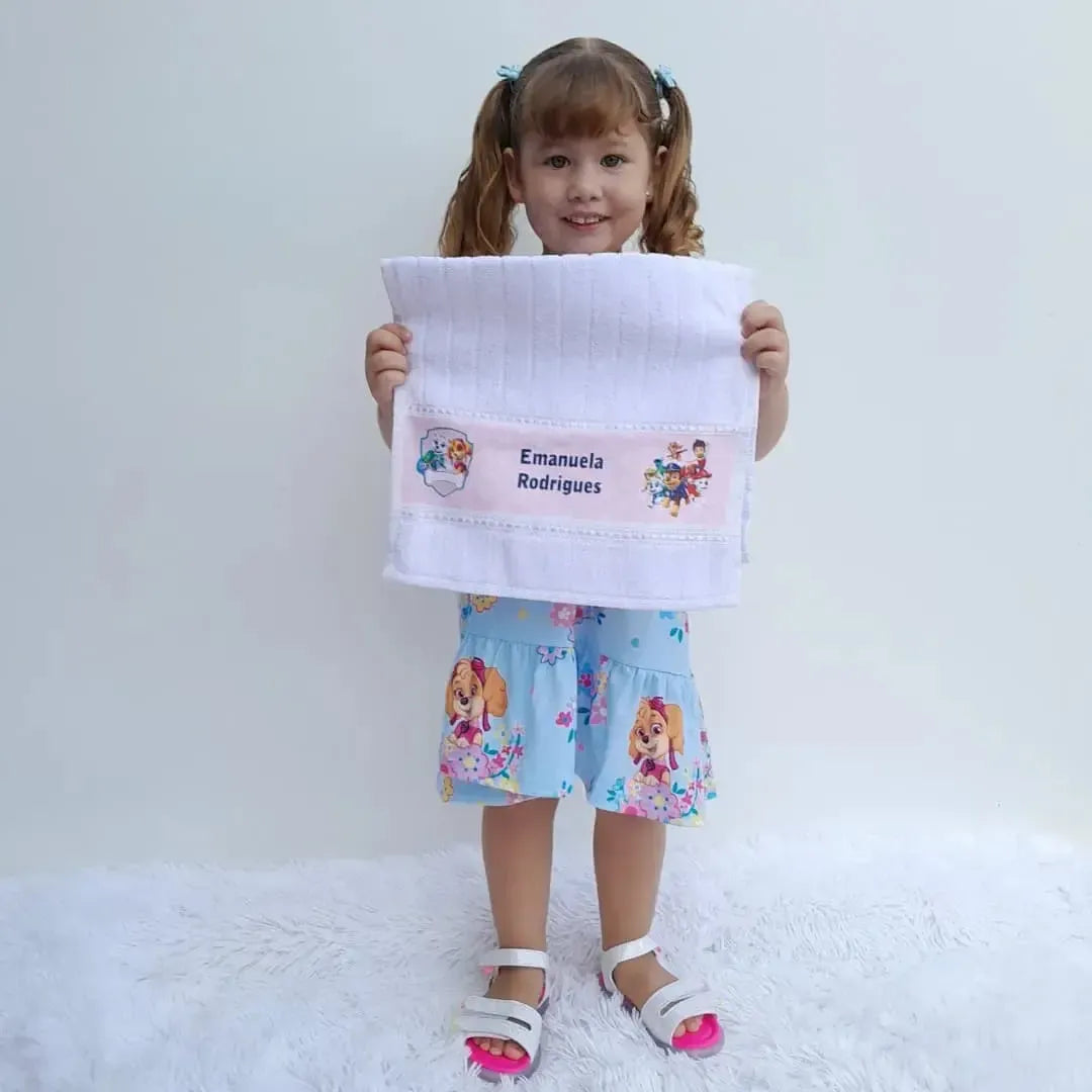 Toalha de Mão Personalizada-Grudado em Você-Personalizados