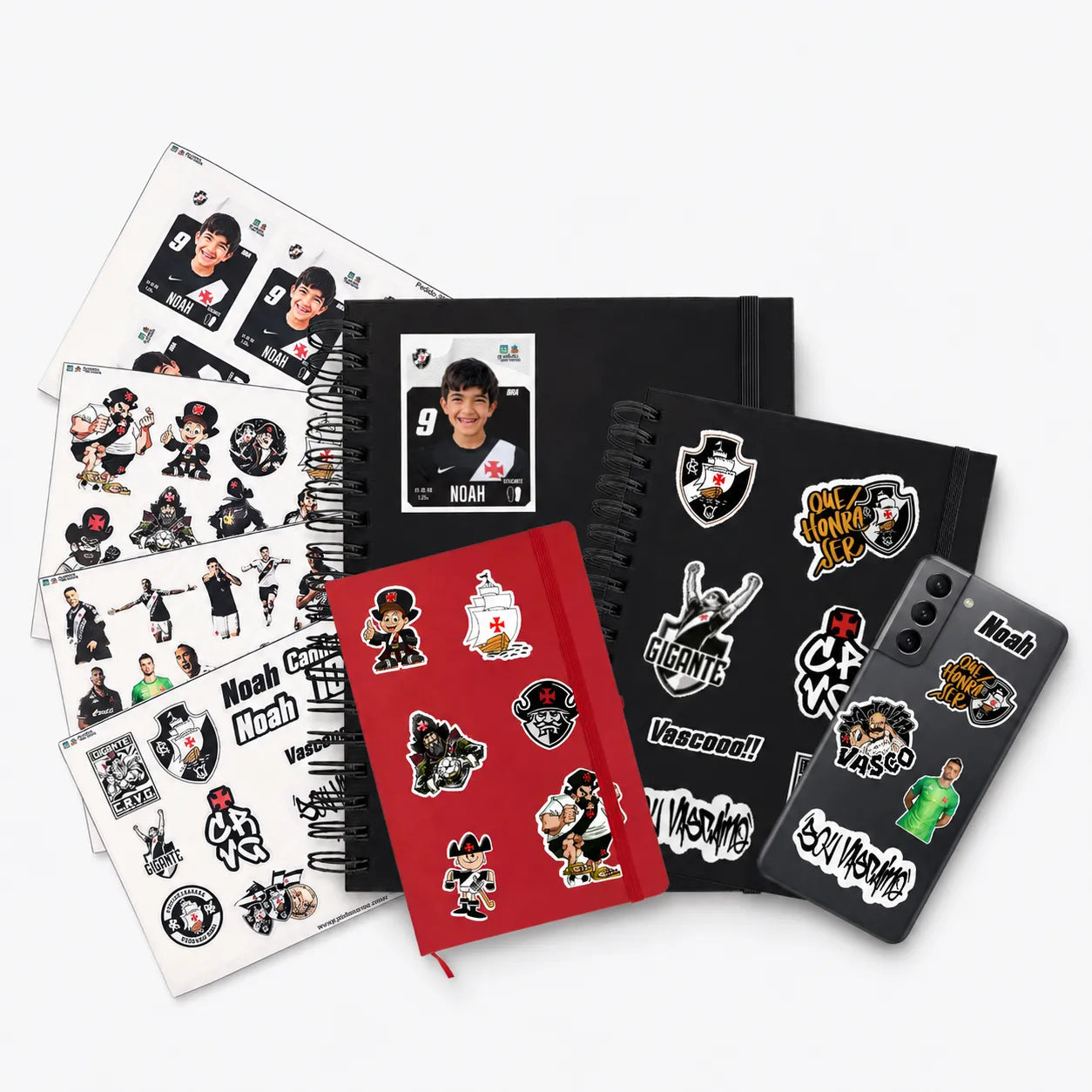 Combo Meu Craque Vasco Personalizado