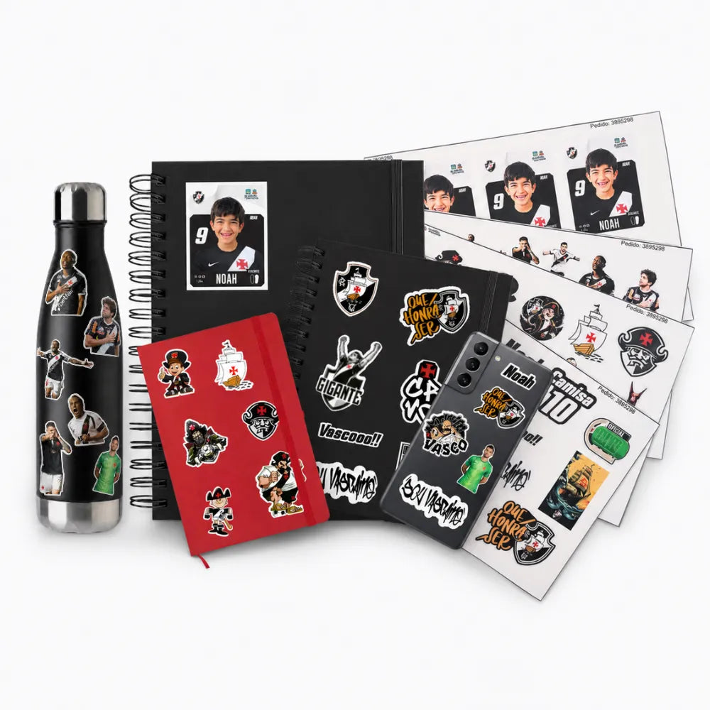 Combo Meu Craque Vasco Personalizado