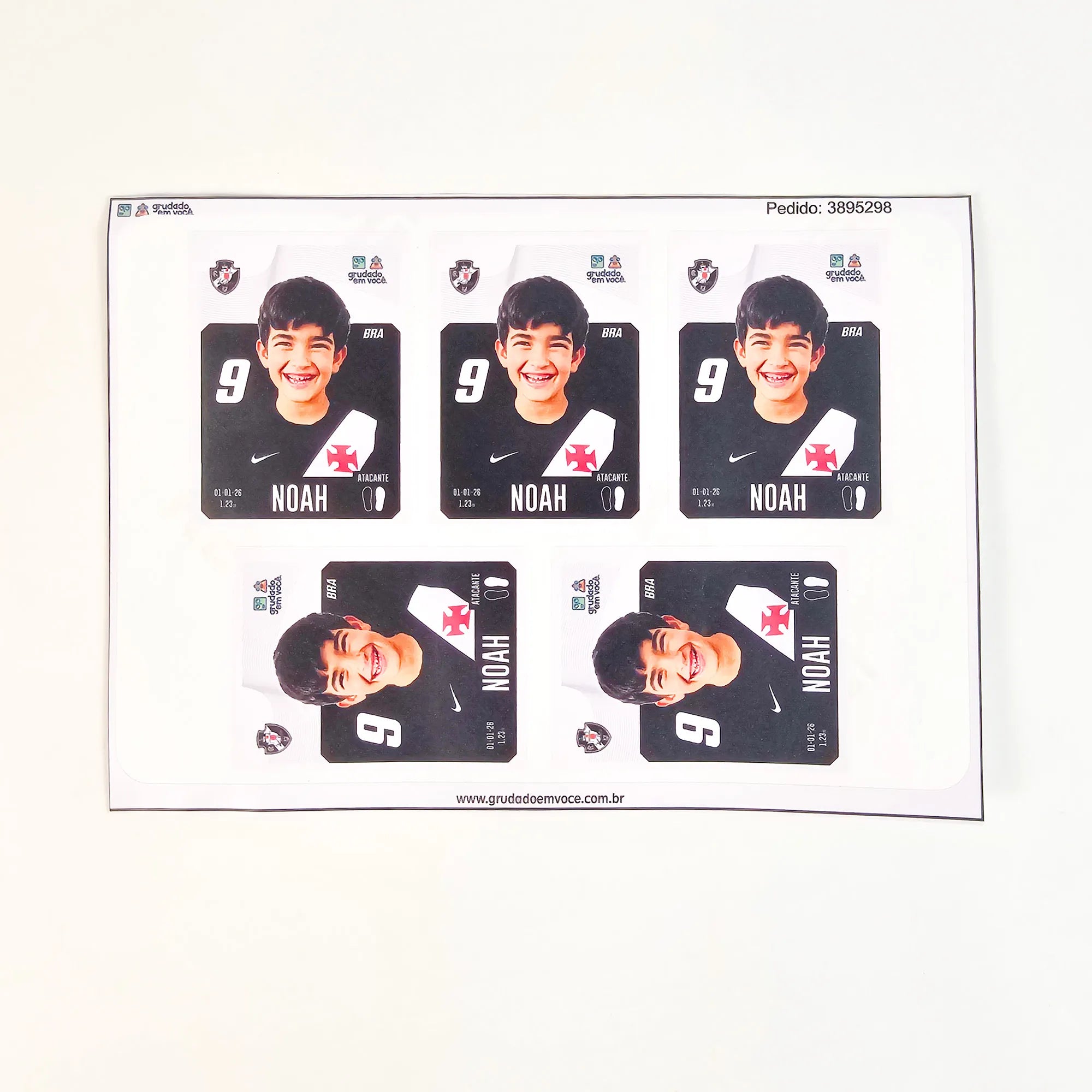 Combo Meu Craque Vasco Personalizado