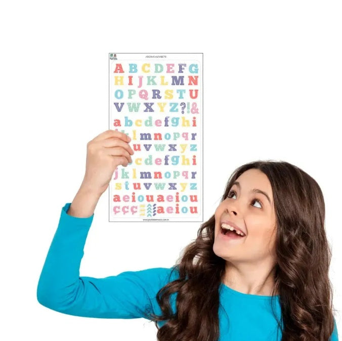 Adesivos Alfabeto