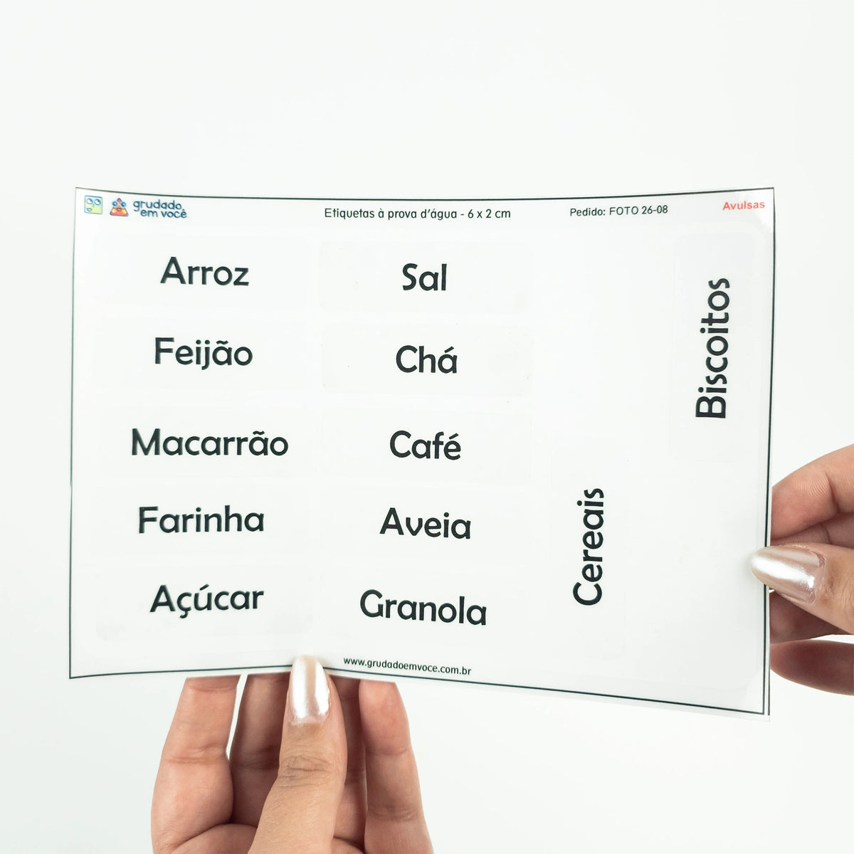 Etiquetas Personalizadas para Cozinha