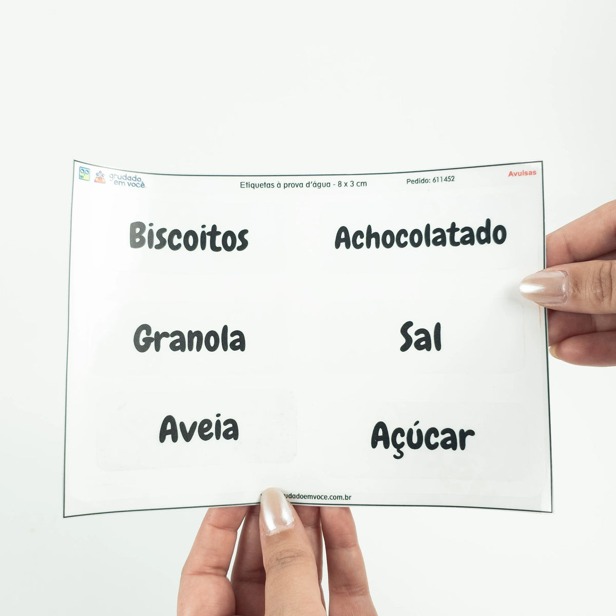 Etiquetas Personalizadas para Potes