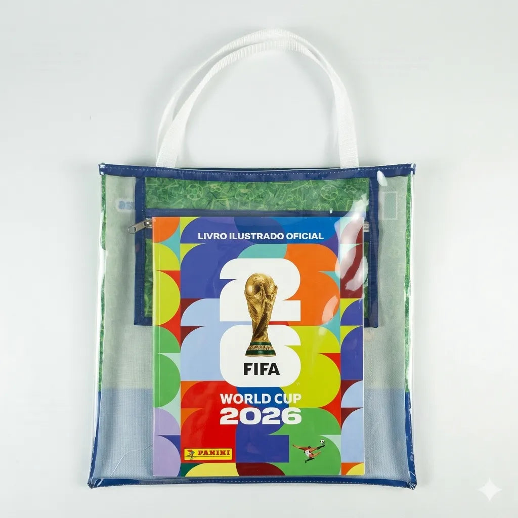 Bolsa para Álbum Copa Do Mundo 2026 Personalizada