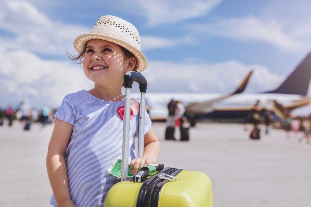 mala de viagem infantil