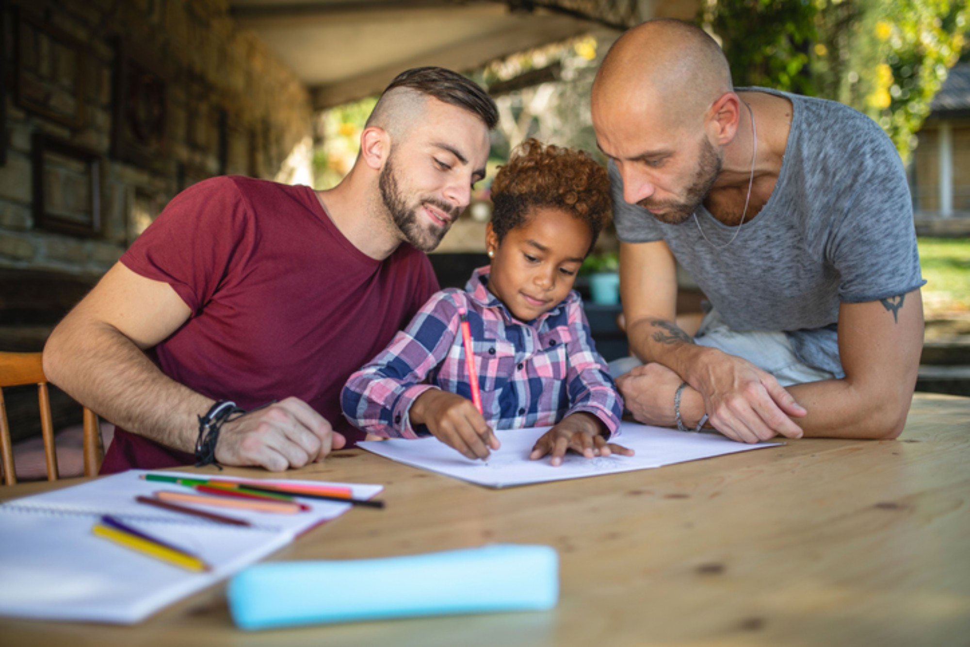 educação dos filhos